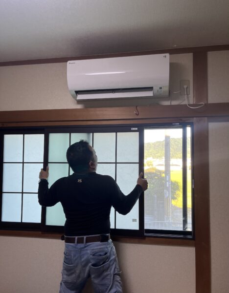 大阪府四條畷市インプラス取り付け工事